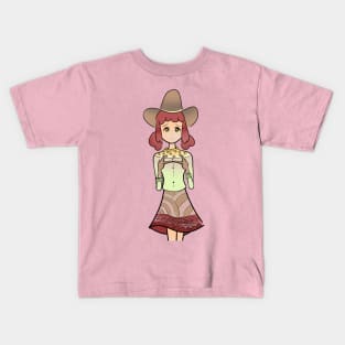 Cow girl Kids T-Shirt